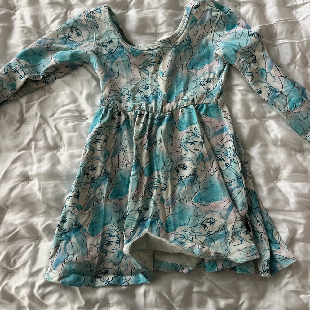 Rags to Raches Elsa Frozen Kids Dress